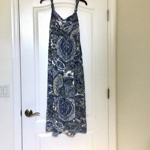 Ann Taylor Loft Paisley Maxi dress